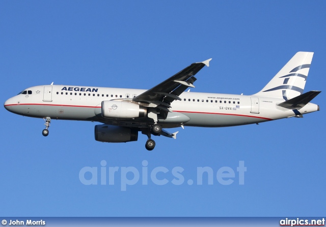 SX-DVX, Airbus A320-200, Aegean Airlines