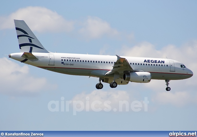 SX-DVX, Airbus A320-200, Aegean Airlines