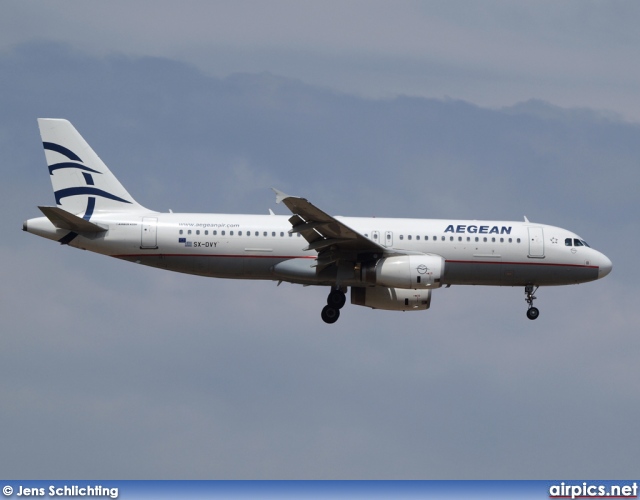 SX-DVY, Airbus A320-200, Aegean Airlines