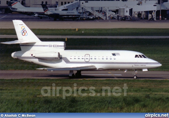 SX-ECH, Dassault Falcon-900B, Olympic Airways