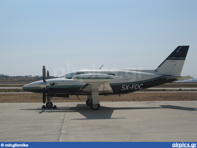 SX-FDC, Piper PA-31-T Cheyenne, Private