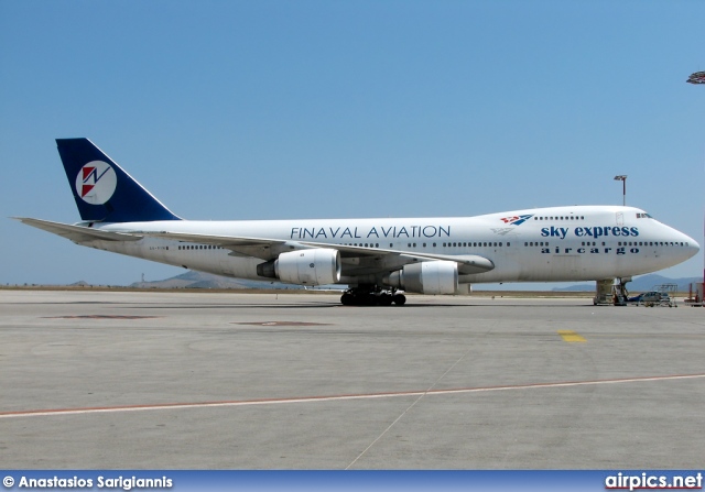 SX-FIN, Boeing 747-200B(SF), Sky Express (Greece)