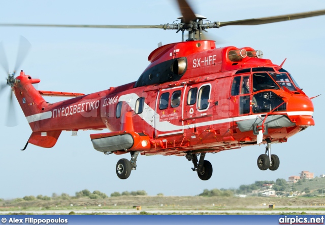 SX-HFF, Aerospatiale (Eurocopter) AS 332-L1 Super Puma, Hellenic Fire Department