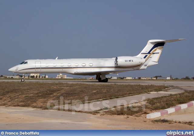 SX-MFA, Gulfstream G550, GainJet Aviation