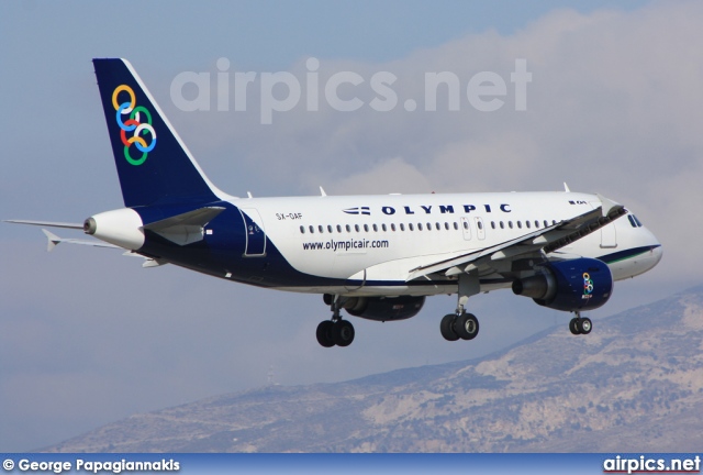 SX-OAF, Airbus A319-100, Olympic Air