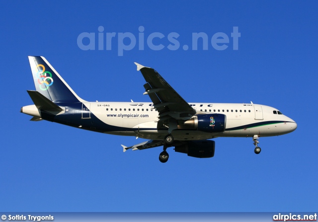 SX-OAG, Airbus A319-100, Olympic Air