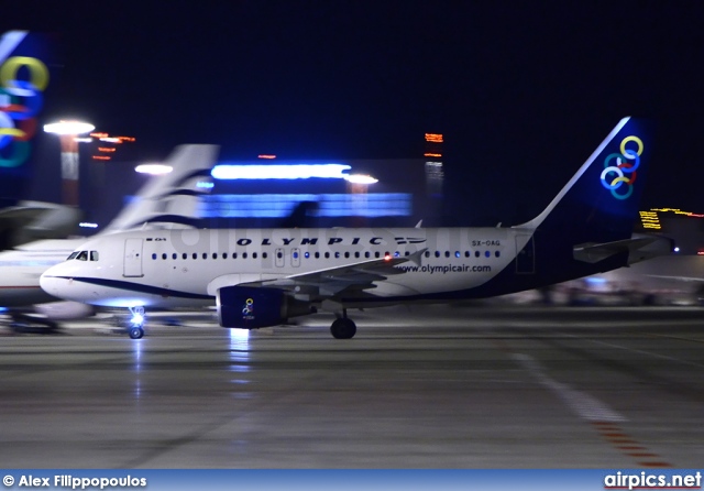 SX-OAG, Airbus A319-100, Olympic Air