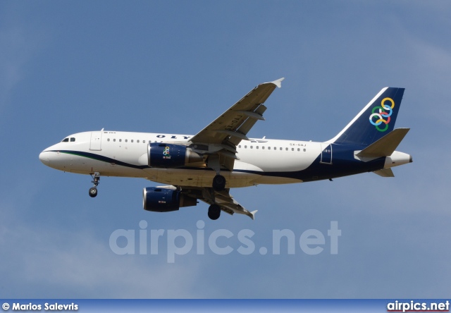 SX-OAJ, Airbus A319-100, Olympic Air