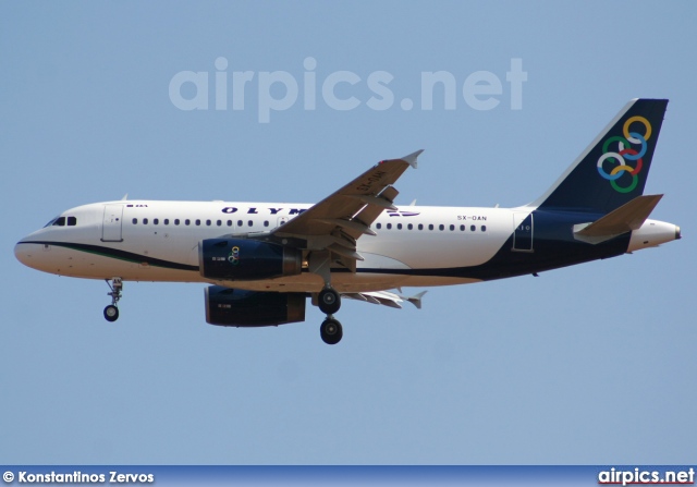 SX-OAN, Airbus A319-100, Olympic Air