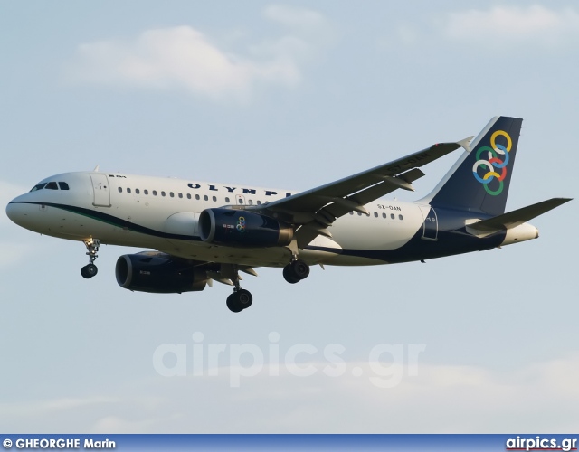 SX-OAN, Airbus A319-100LR, Olympic Air