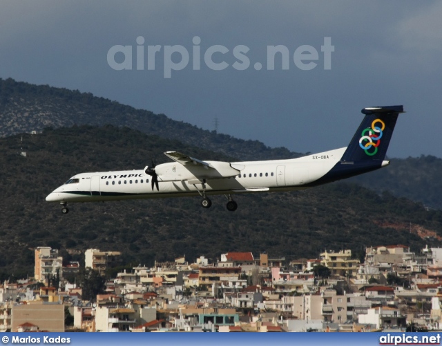 SX-OBA, De Havilland Canada DHC-8-400Q Dash 8, Olympic Air