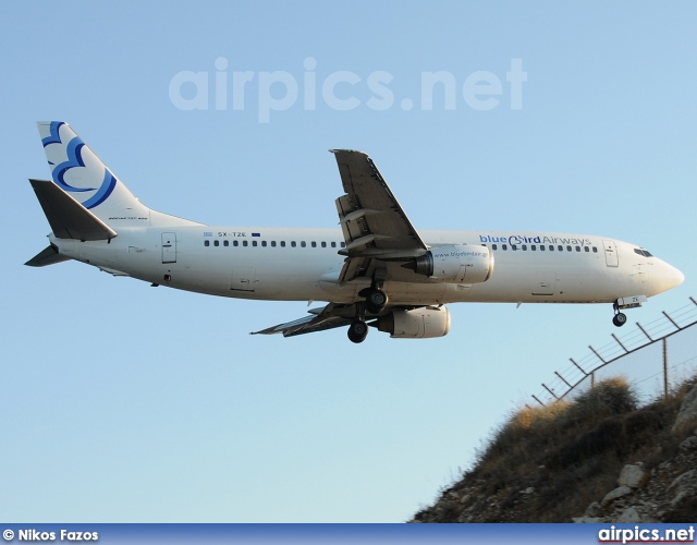 SX-TZE, Boeing 737-400, Blue Bird Aviation