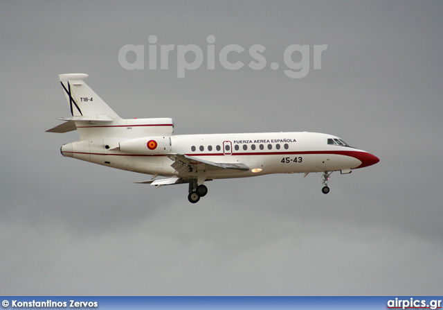 T18-4, Dassault Falcon-900B, Spanish Air Force