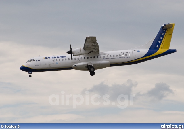 T9-AAE, ATR 72-210, BH Airlines