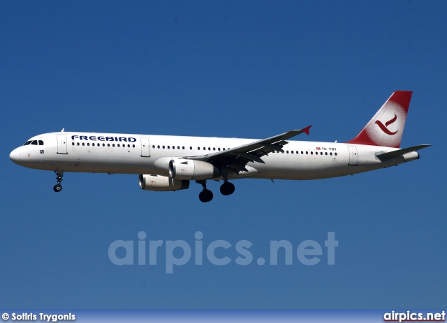 TC-FBT, Airbus A321-100, Freebird Airlines