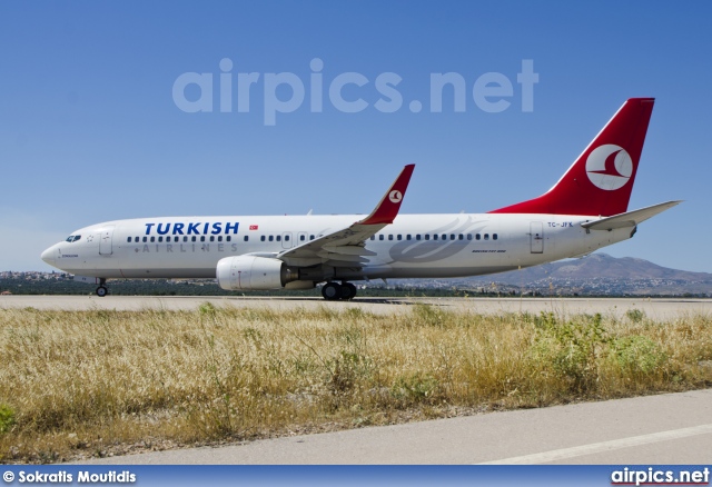 TC-JFK, Boeing 737-800, Turkish Airlines