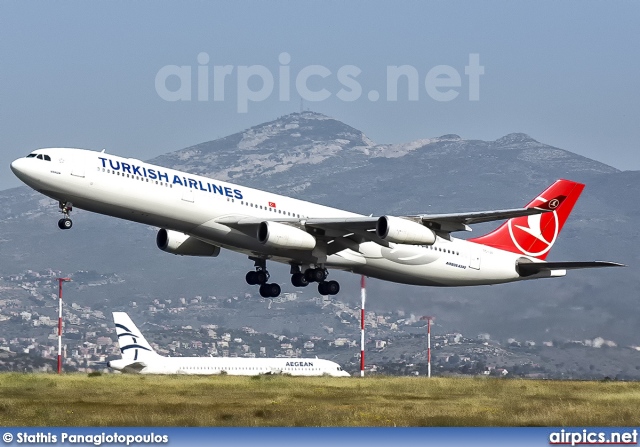 TC-JII, Airbus A340-300, Turkish Airlines