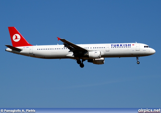 TC-JME, Airbus A321-200, Turkish Airlines