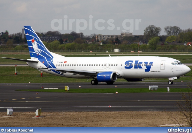 TC-SKB, Boeing 737-400, Sky Airlines