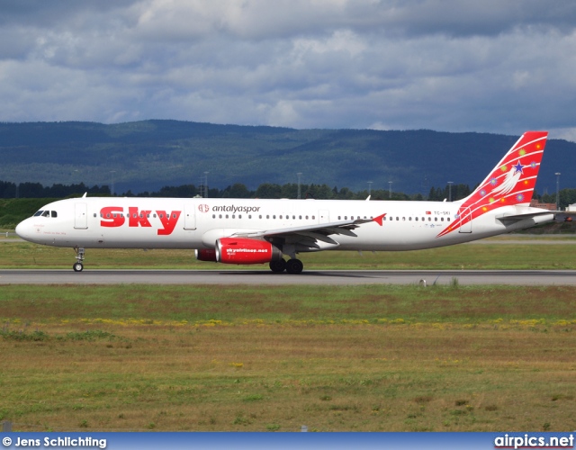 TC-SKI, Airbus A321-100, Sky Airlines