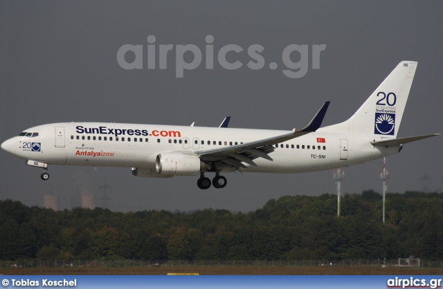 TC-SNI, Boeing 737-800, SunExpress