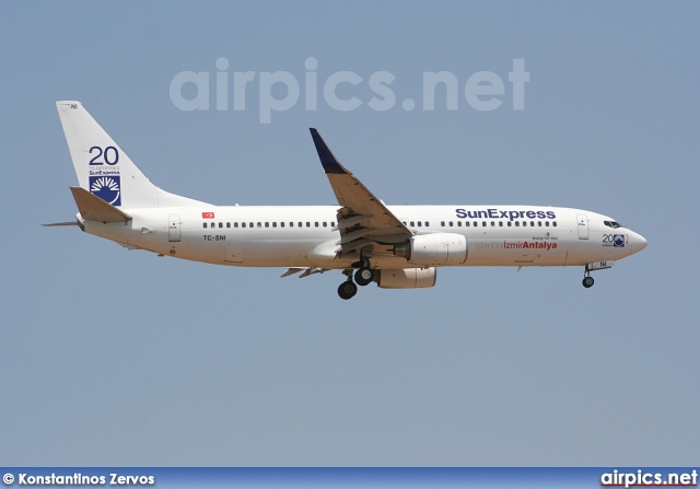 TC-SNI, Boeing 737-800, SunExpress