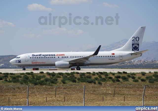 TC-SUV, Boeing 737-800, SunExpress