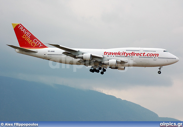 TF-AME, Boeing 747-300, Travel City Direct