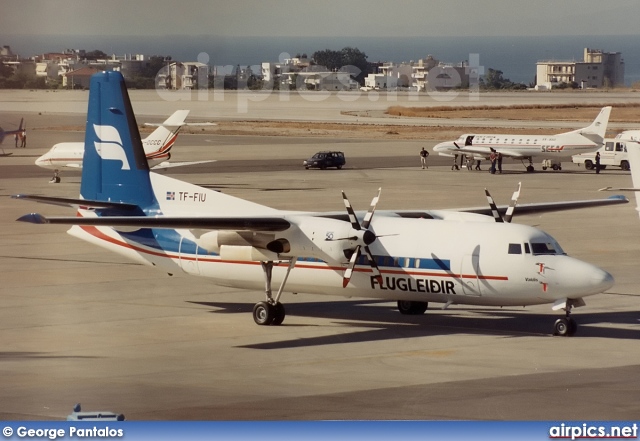 TF-FIU, Fokker 50, Icelandair