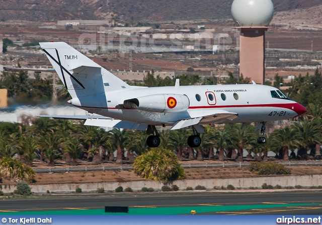 TM.11-1, Dassault Falcon 20E Mystere, Spanish Air Force