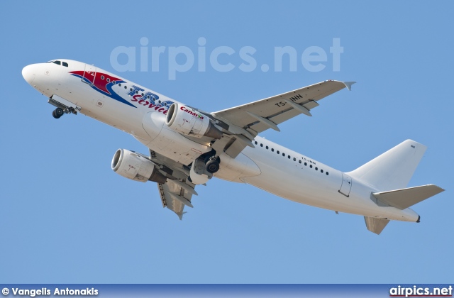 TS-INN, Airbus A320-200, Travel Service (Czech Republic)