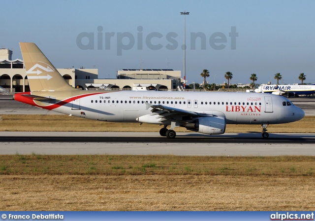 TS-INP, Airbus A320-200, Libyan Airlines