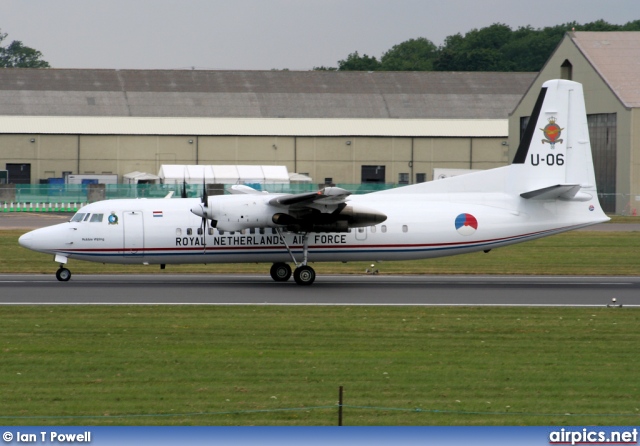 U-06, Fokker 50, Royal Netherlands Air Force