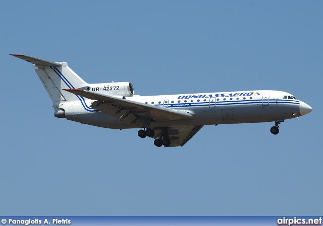 UR-42372, Yakovlev Yak-42-D, Donbassaero