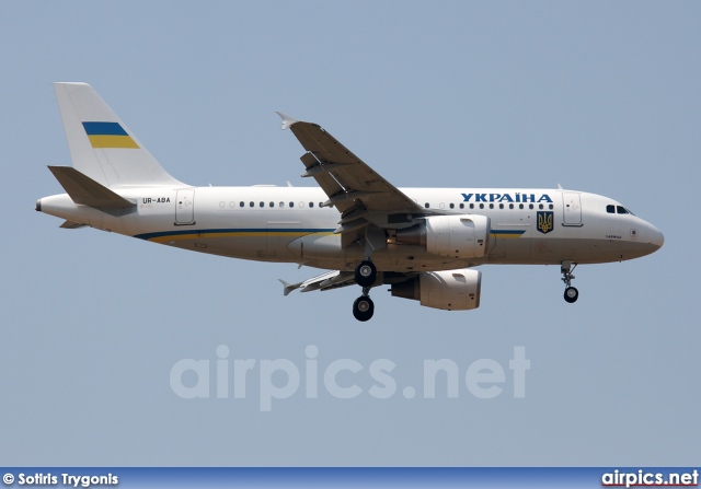 UR-ABA, Airbus A319-100CJ, Ukrainian Government