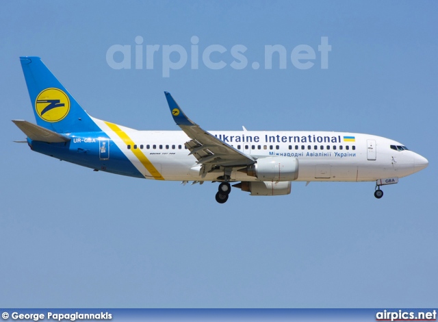 UR-GBA, Boeing 737-300, Ukraine International Airlines