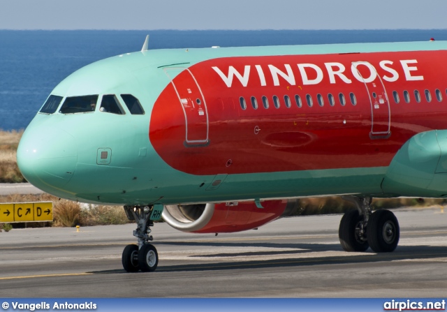 UR-WRH, Airbus A321-200, Wind Rose Aviation