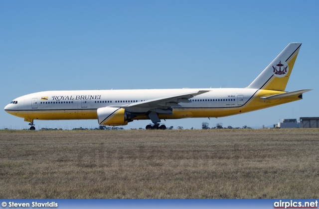 V8-BLC, Boeing 777-200ER, Royal Brunei