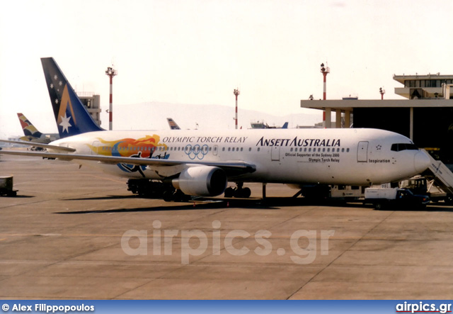 VH-BZF, Boeing 767-300ER, Ansett Australia