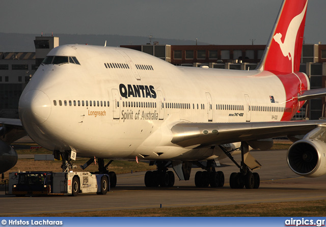 VH-OJD, Boeing 747-400, Qantas