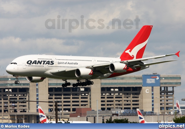 VH-OQA, Airbus A380-800, Qantas