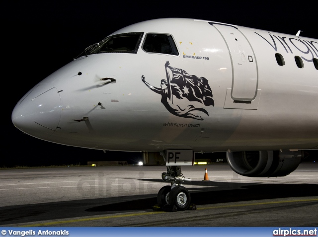 VH-ZPF, Embraer ERJ 190-100IGW (Embraer 190), Virgin Australia