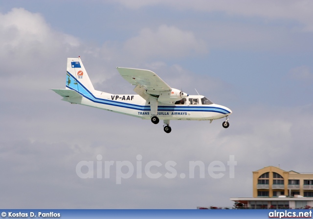 VP-AAF, Britten-Norman BN-2B Islander II, Trans Anguilla Airways 