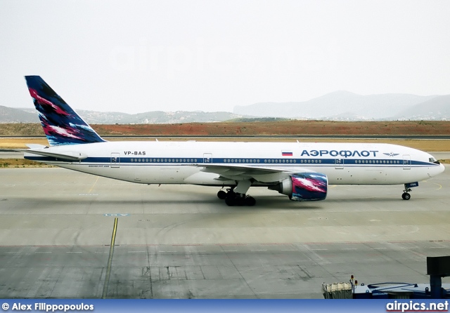 VP-BAS, Boeing 777-200ER, Aeroflot