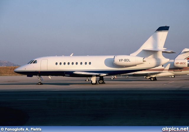 VP-BDL, Dassault Falcon-2000, Private