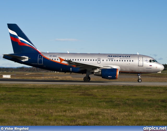 VP-BDO, Airbus A319-100, Aeroflot