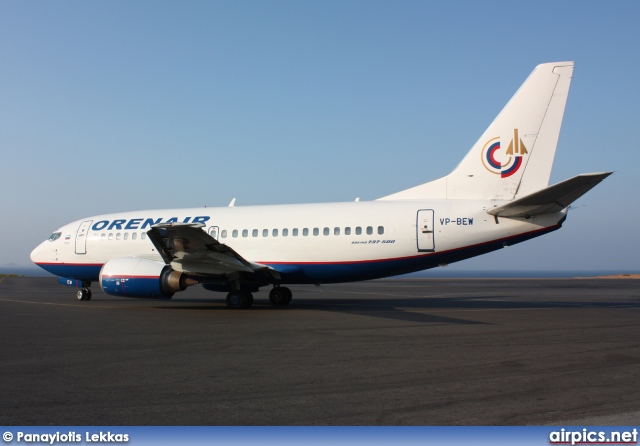 VP-BEW, Boeing 737-500, Orenair