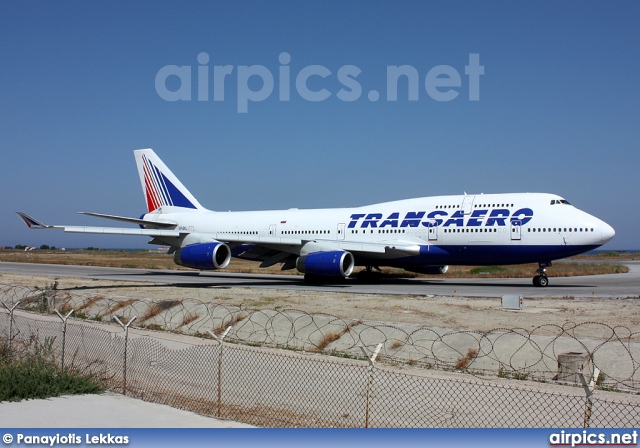 VP-BKL, Boeing 747-400, Transaero