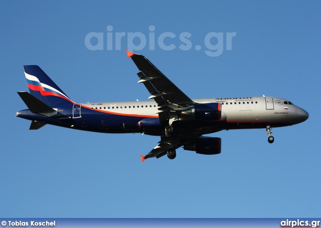 VP-BME, Airbus A320-200, Aeroflot