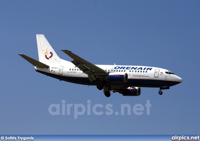 VP-BPE, Boeing 737-500, Orenair